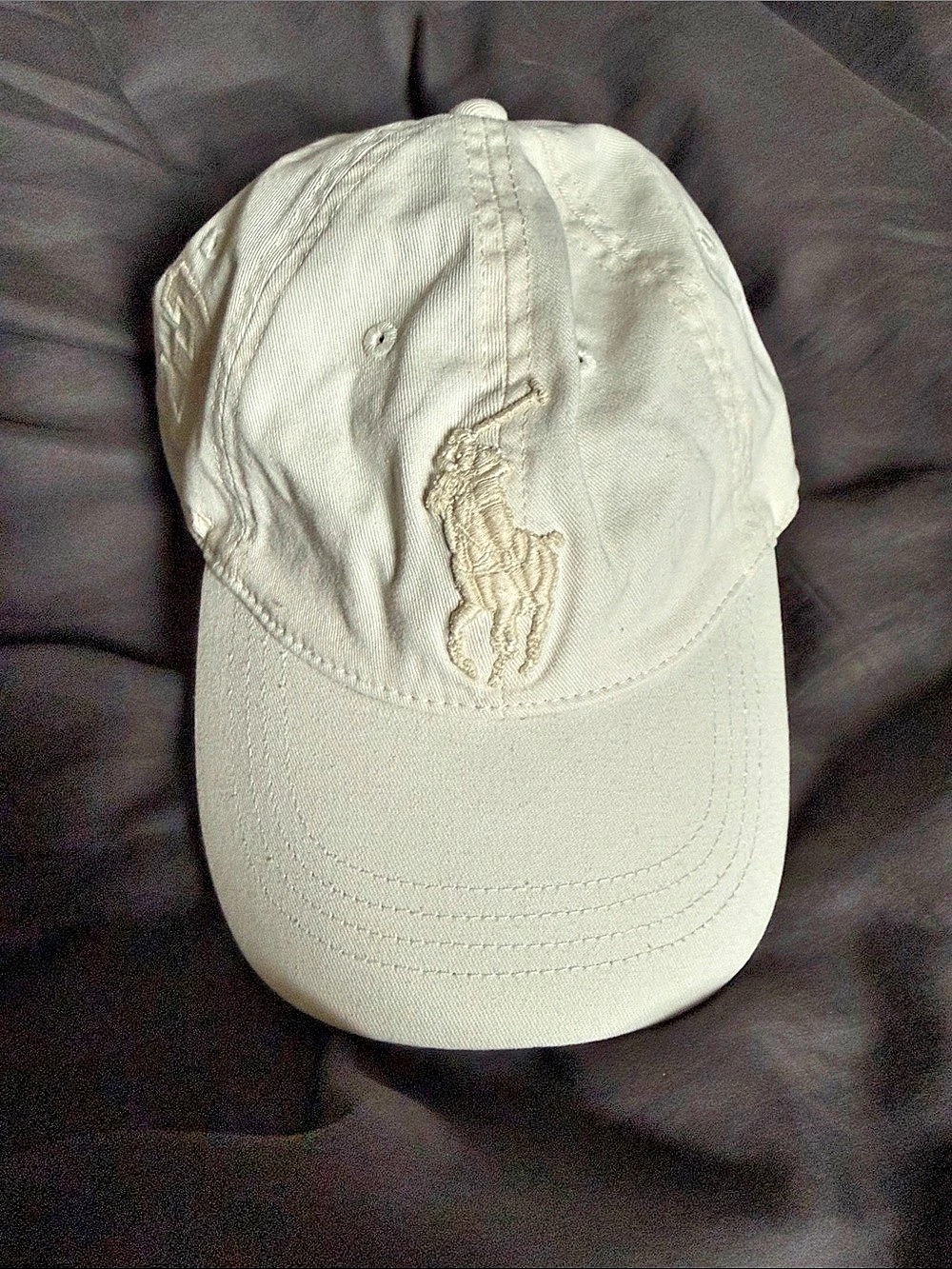Polo Ralph Lauren Cream Chino Baseball cap